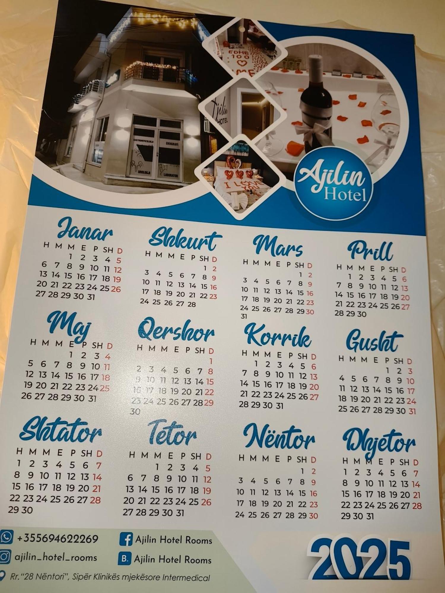 Ajilin Hotel Rooms Korce Luaran gambar